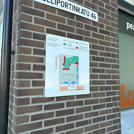 Saunallinen Cityasunto Kahdella Makuuhuoneella Ydinkeskustassa